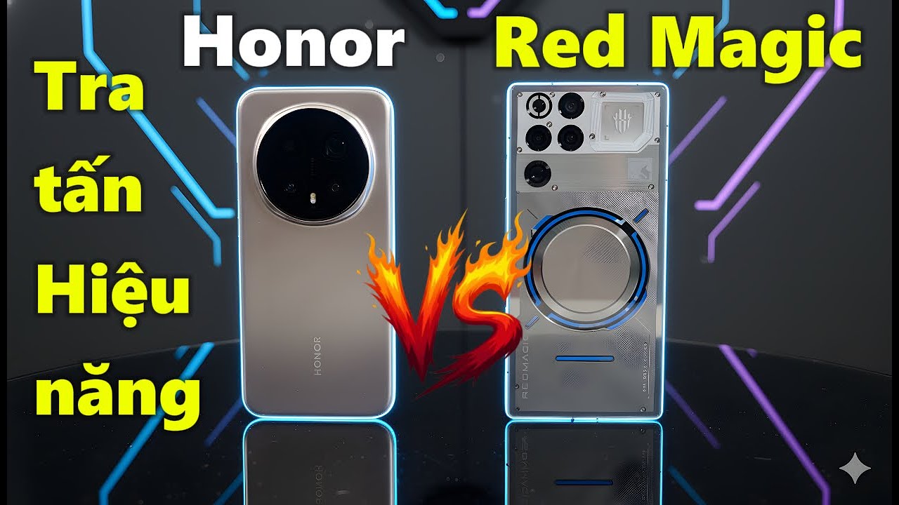 Tra tấn tận cùng hiệu năng RedMagic 11 Pro Plus vs Honor Magic 8 Pro - Tản nhiệt chất lỏng ăn đứt!
