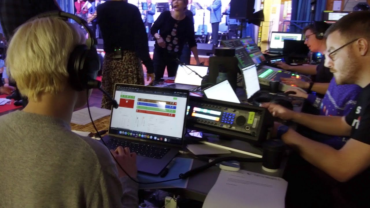 hybrIP cloud radio talkshow phone system at Virgin Radio remote OB