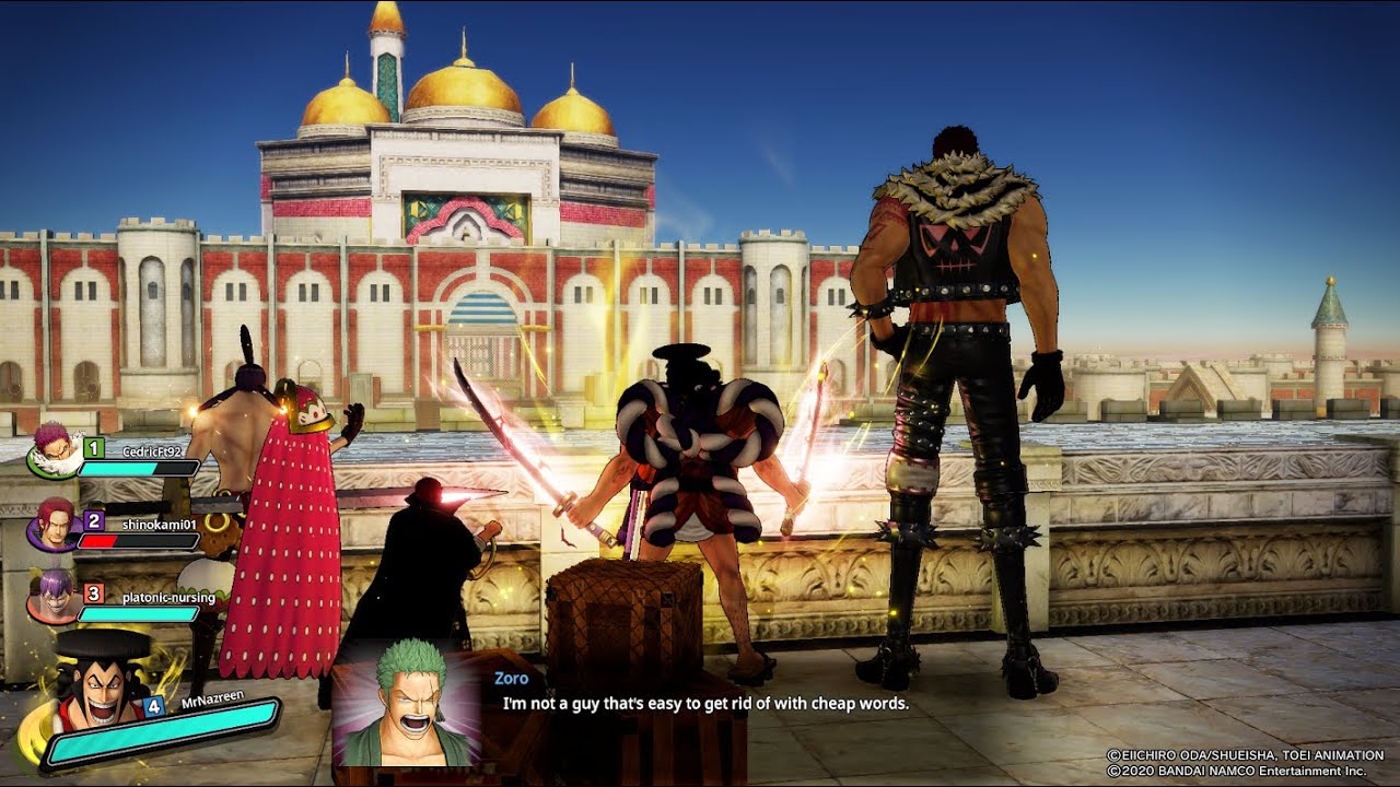 One Piece Pirate Warriors 4 | Online Epic Full Fight With Kozuki Oden Kin'emon And Okiku