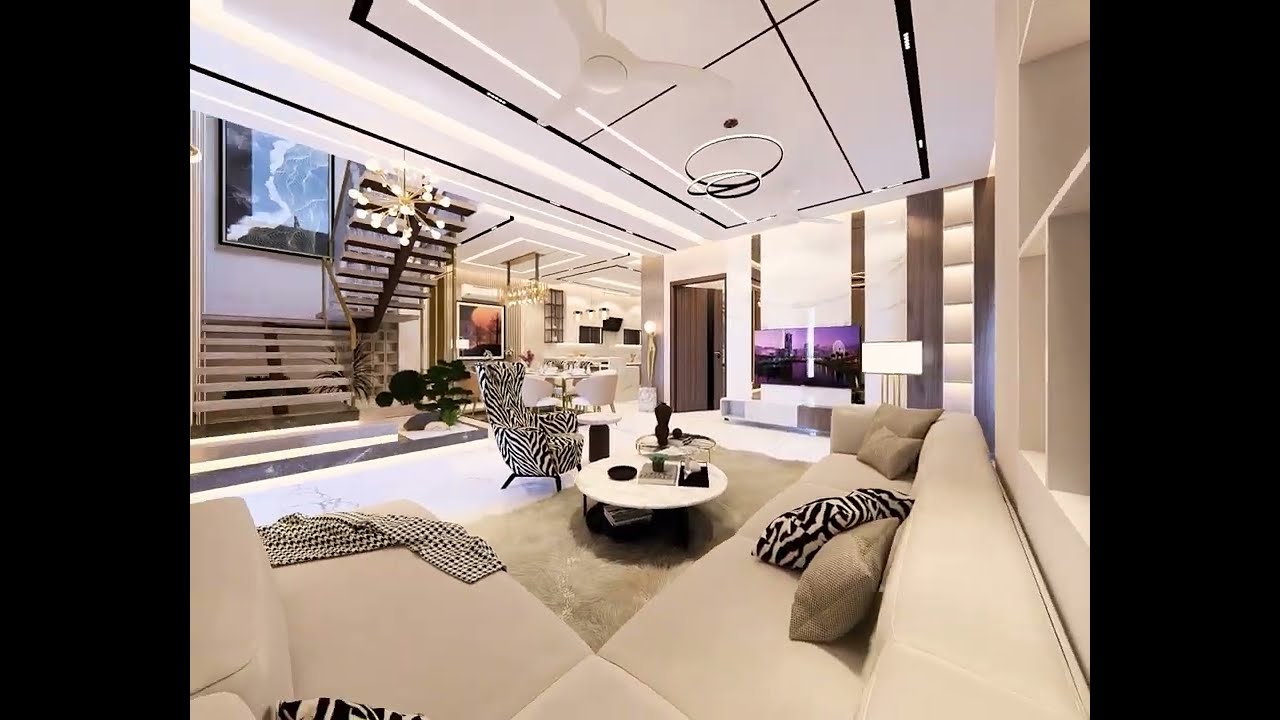 Modern Interior Design of 10 Marla House in Bahria Karachi | Full Home Tour