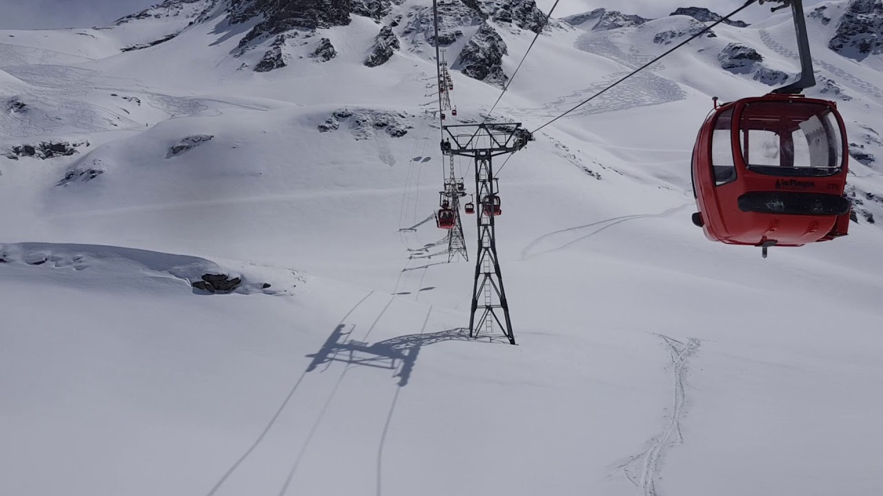 [TCD6] Télécabine de Bellecôte  | La Plagne (montée)