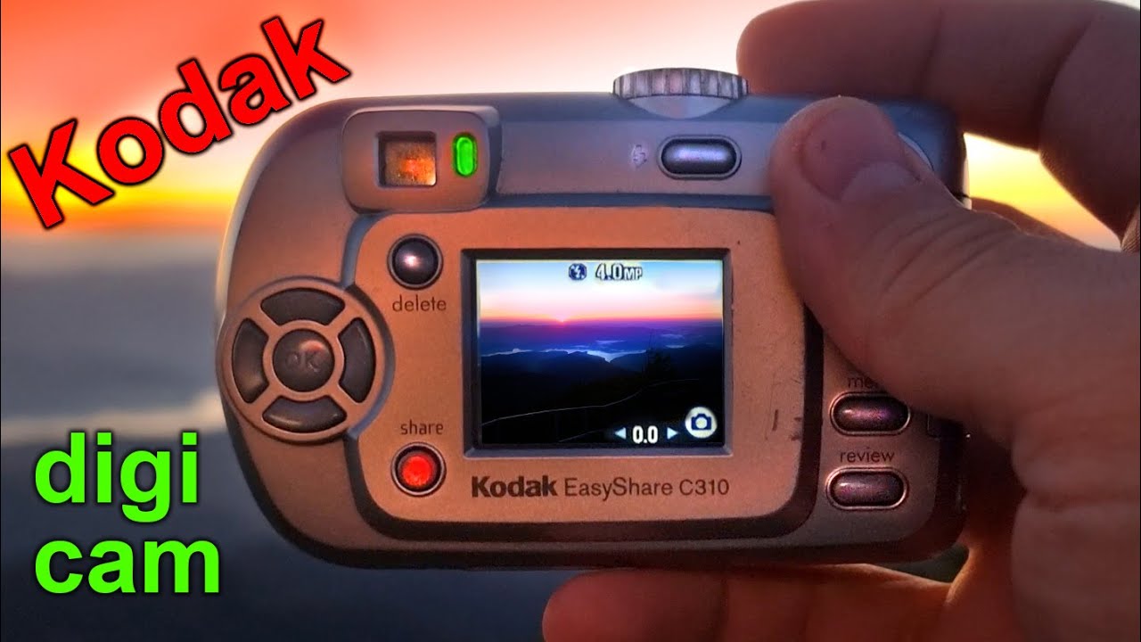 Kodak EasyShare C310 DigiCam (цифровая фотокамера 2005 года)