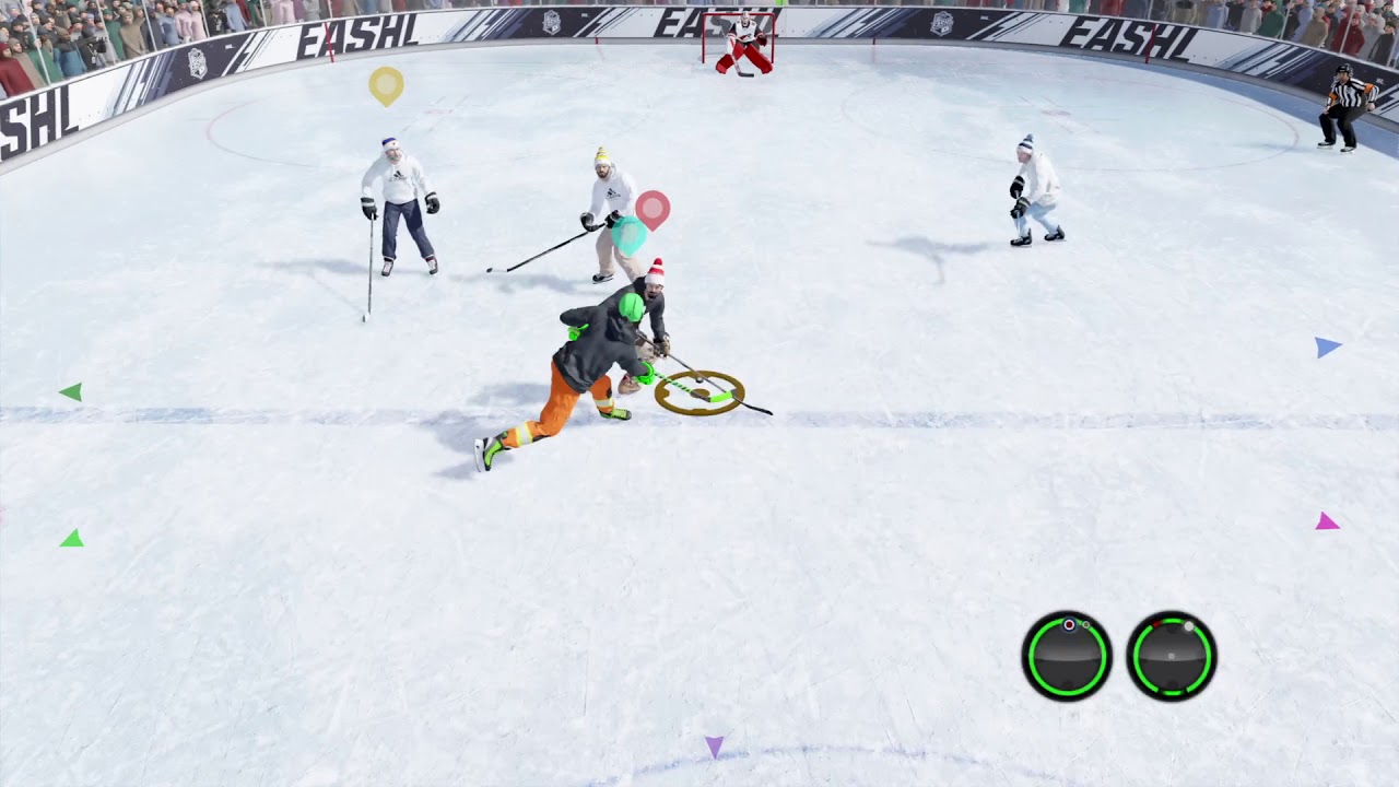 NHL&reg; 19 Knock 2 off the puck, defy offsides and physics..nbd