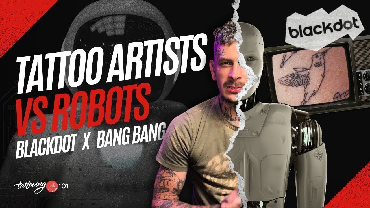 Are Robot Tattoo Machines Going to Replace Us? 👀 Blackdot Tattoos x Bang Bang
