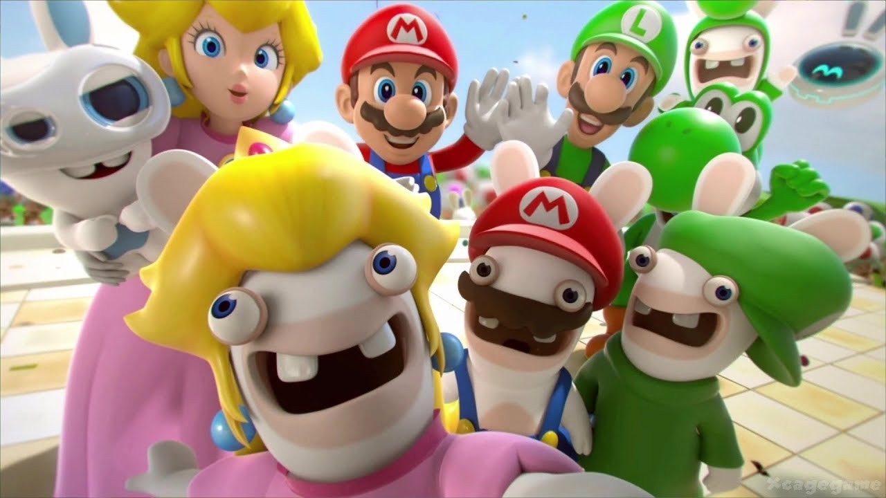 Mario + Rabbids Kingdom Battle - Game Movie ( All Cutscenes )
