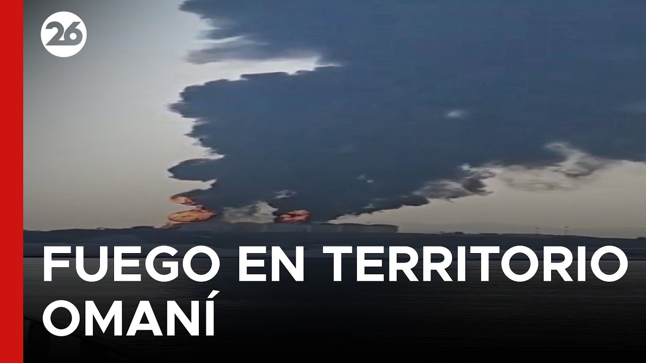 🚨 MEDIO ORIENTE | Fuego y columnas de humo en Omán