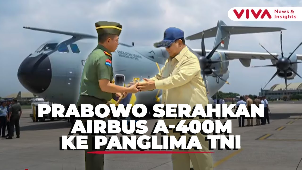 Pesawat Airbus A-400M/MRTT Pesanan Prabowo Tiba di Indonesia