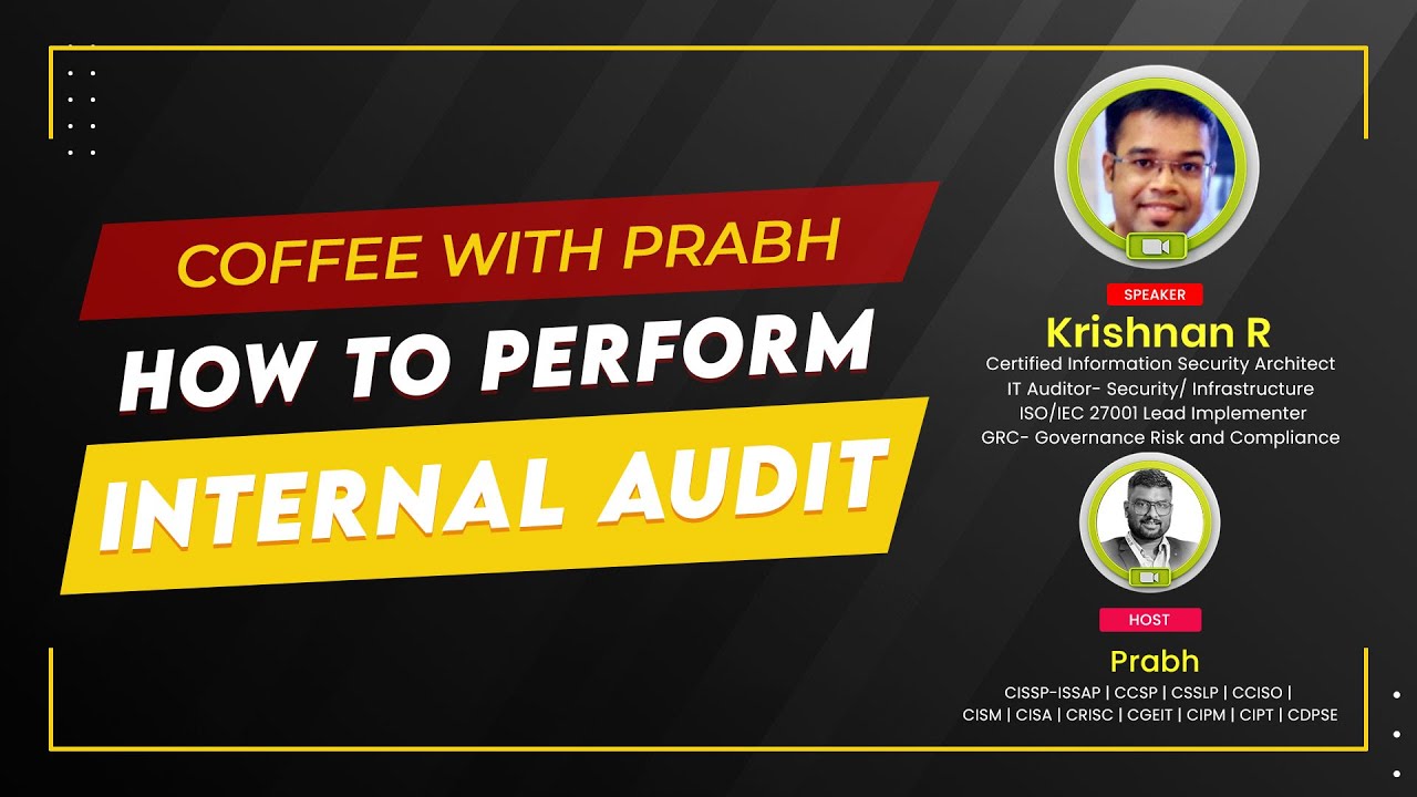 Unlock the Secrets to an End-to-End Internal Audit with Krishnan Ramani!