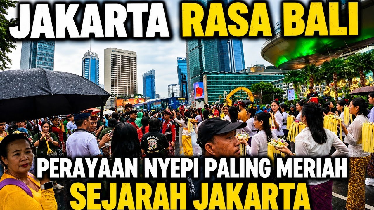 JAKARTA RASA BALI PERAYAAN NYEPI PALING MERIAH SEJARAH JAKARTA 