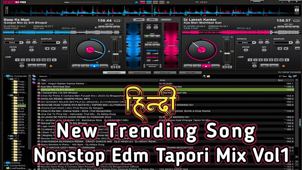 DJ NONSTOP REMIX 2025 | NEW HINDI TRENDING SONGS
