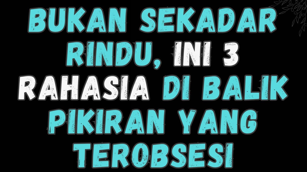 Hati-hati, Inilah 3 Hal yang Terjadi Saat Seseorang Terus Ada di Pikiranmu