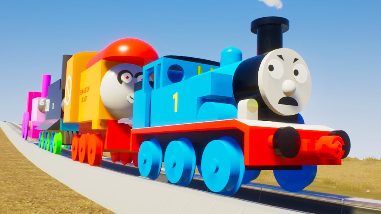 Thomas & Friends Brick Rigs Trains Are Funny!
