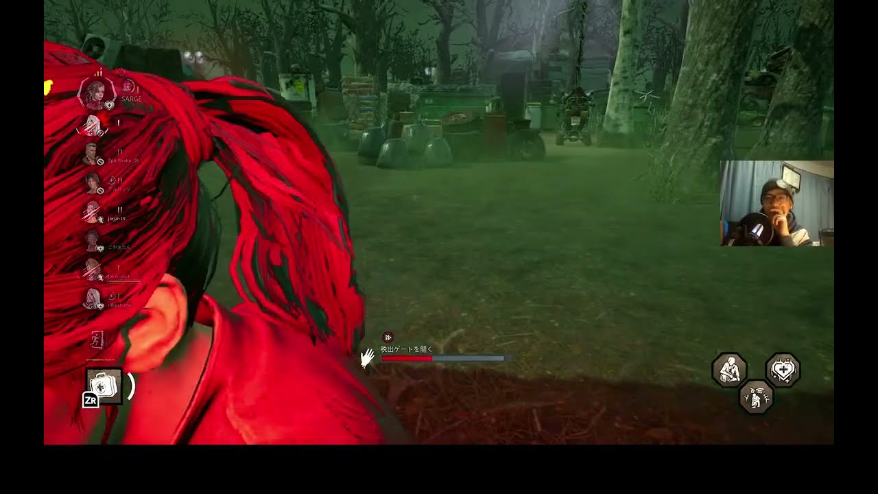 まさかの結末。ゲーム初心者　DBD ！　2vs8 
