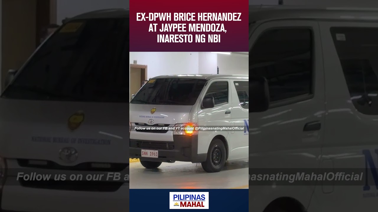 EX-DPWH BRICE HERNANDEZ AT JAYPEE MENDOZA, INARESTO NG NBI