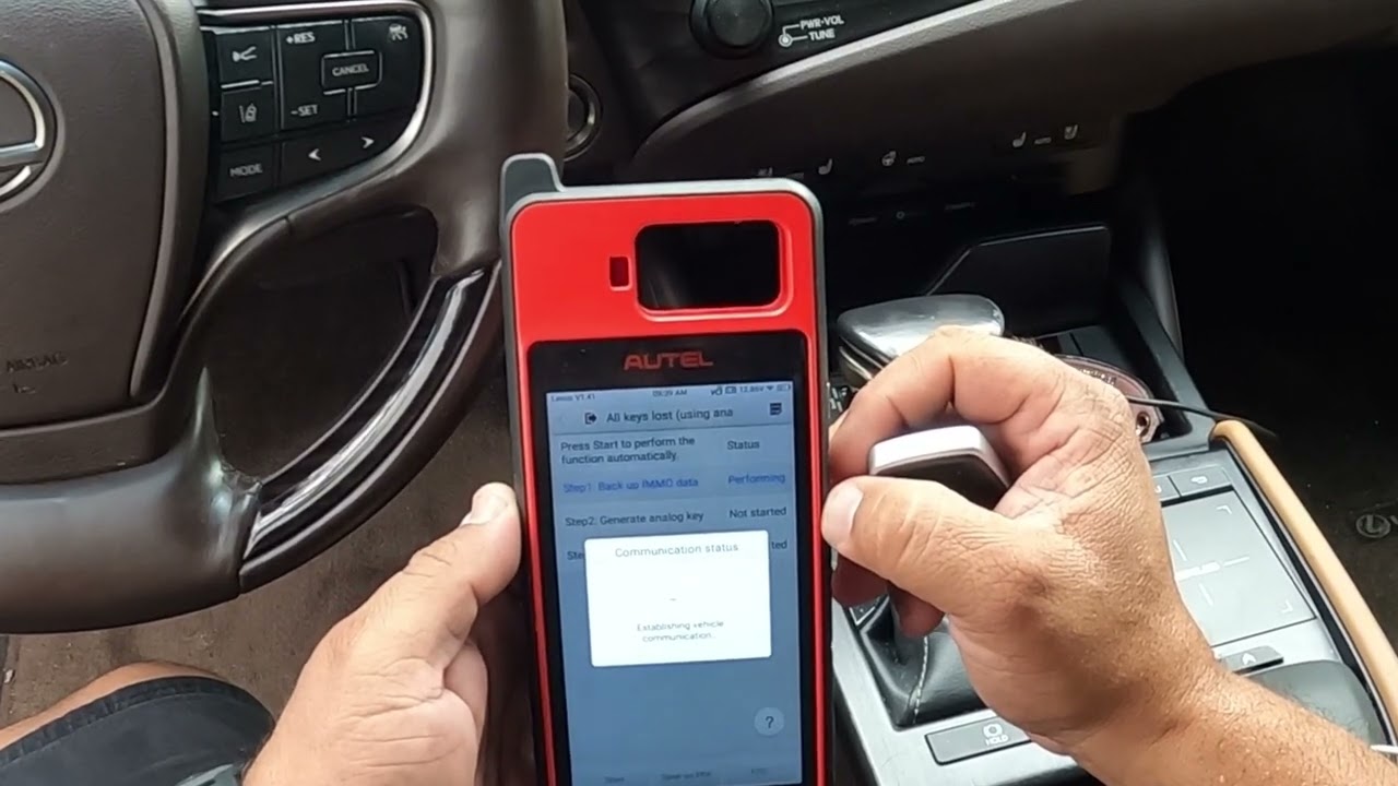2019 Lexus ES300 All Keys Lost using KM100