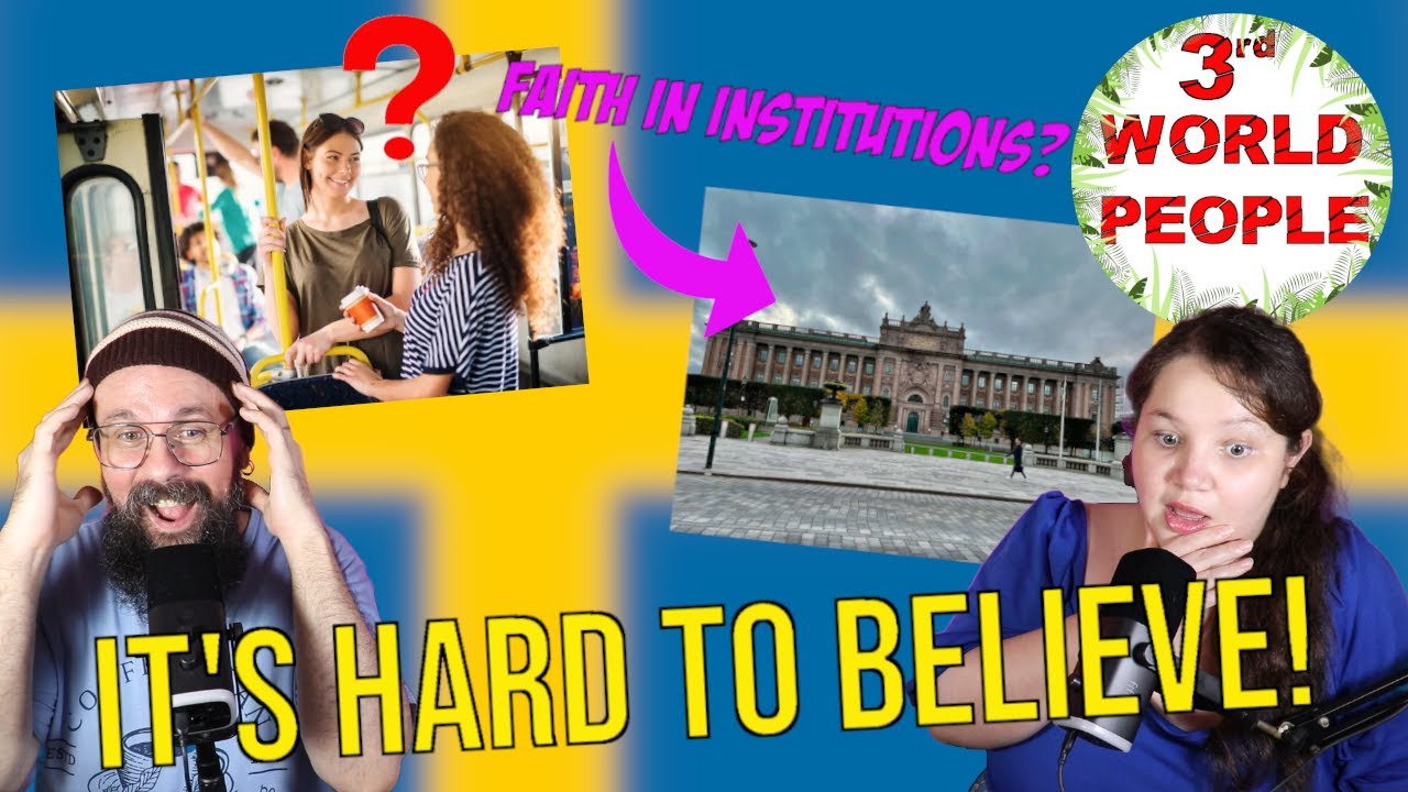 3rd WORLD PEOPLE REACT: 10 THINGS ABOUT SWEDEN THAT WILL BLOW YOUR MIND | SWEDEN REACTION