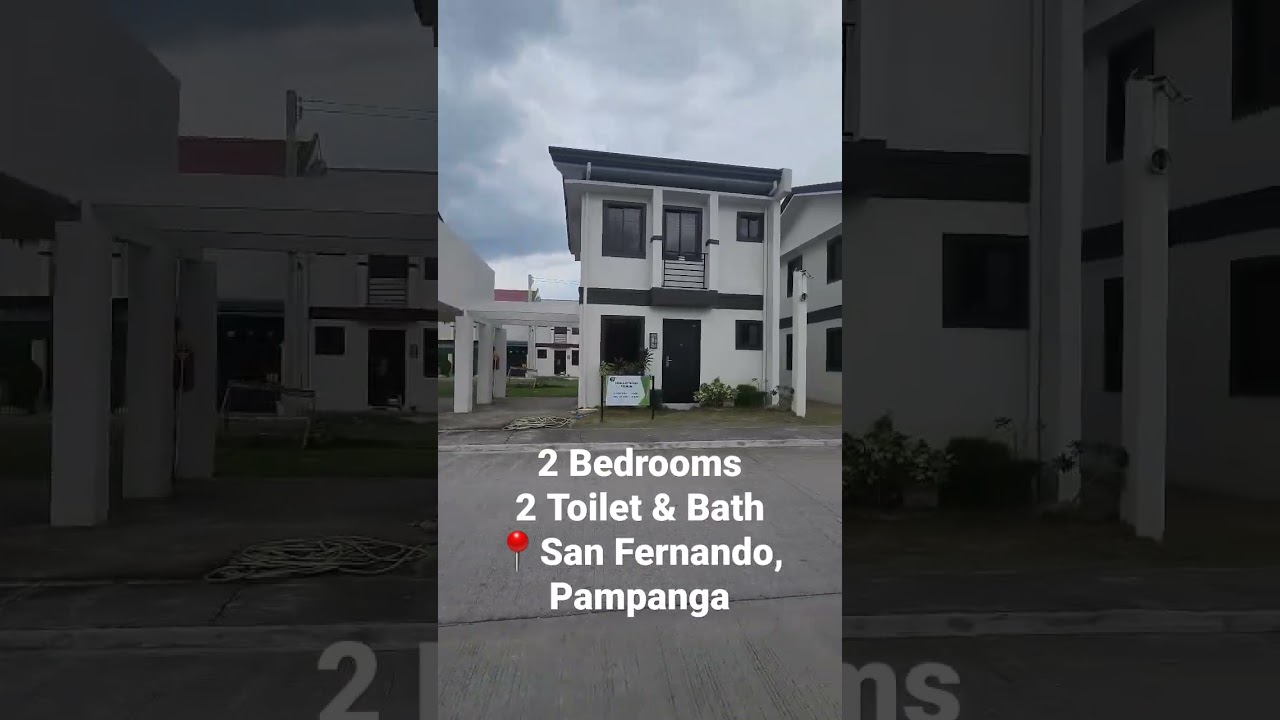 2 Bedrooms House and Lot for Sale in San Fernando Pampanga 📞+639175656958 #houseforsale #home #homes