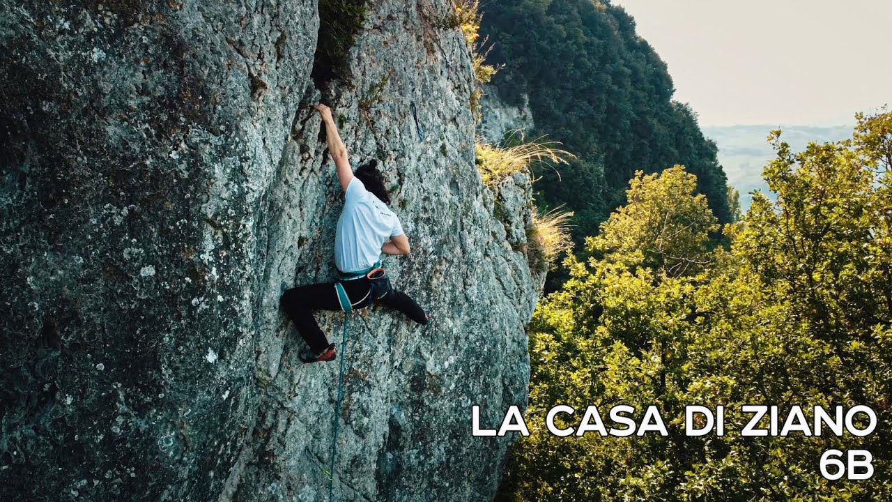 La casa di Ziano (6b), Moretti | Rock faces of Valmarecchia