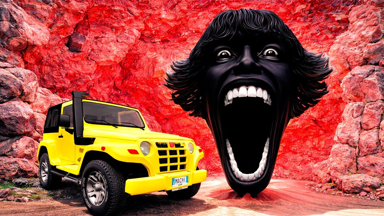 FUI PERSEGUIDO PELO MEME 67 NA  PEDREIRA DO BeamNG.drive!
