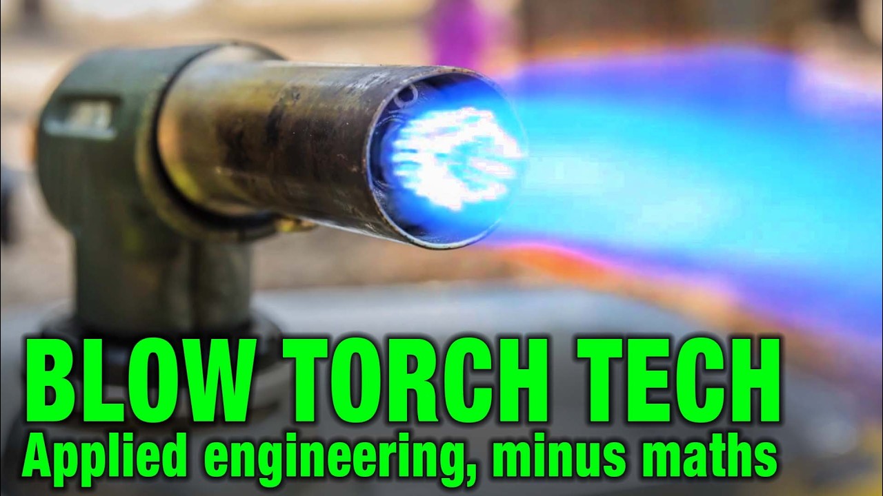 Applied blowtorch engineering (fuel + oxidiser = F-U-N) | Auto Expert John Cadogan