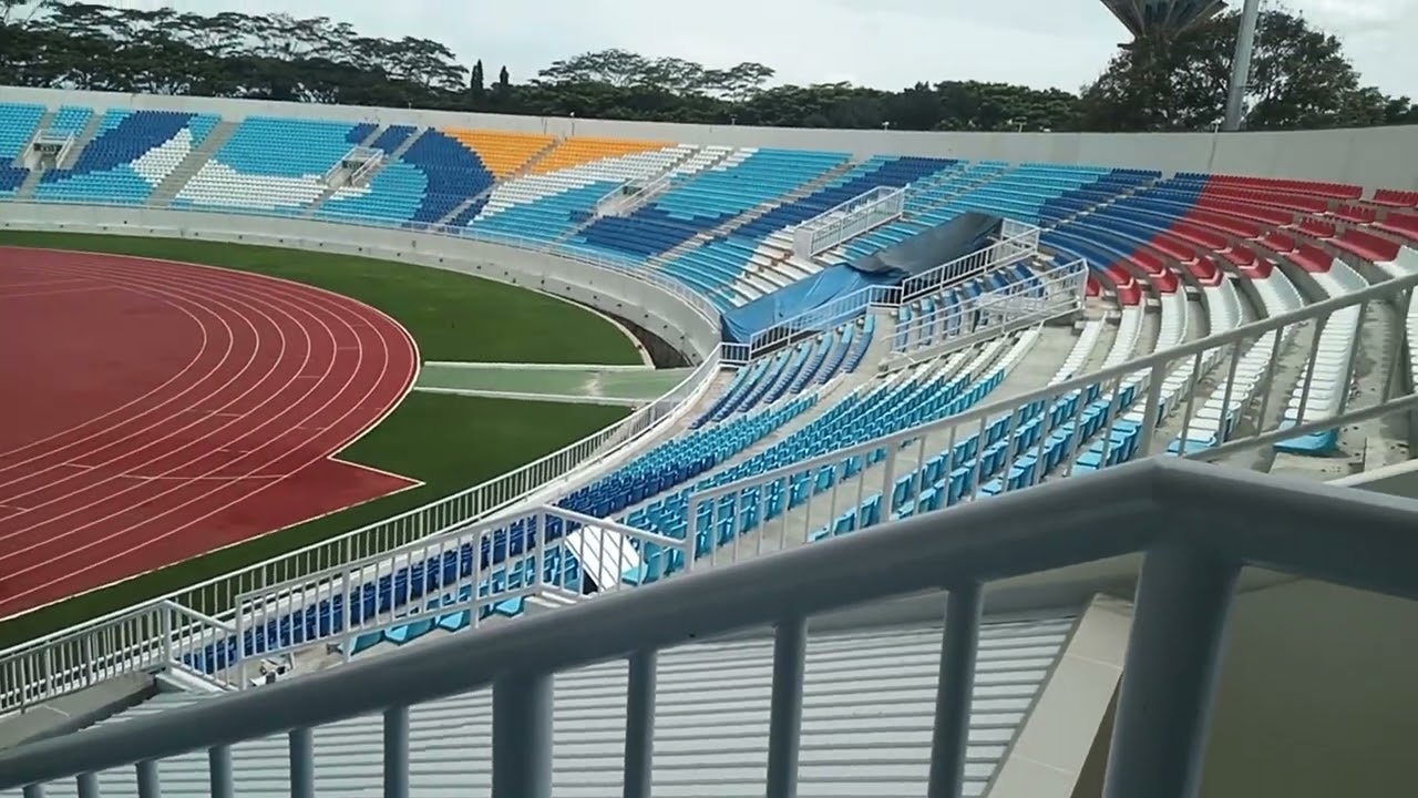 progres stadion kanjuruhan stelah pemotongan