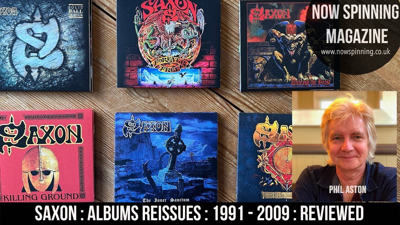Saxon : Six Classic Heavy Metal Albums Reissued on CD from 1991 to 2009 : Reviewed