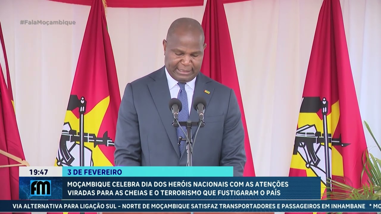 Moçambique celebra Dia dos Heróis Nacionais com as atenções viradas para as cheias e o terrorismo