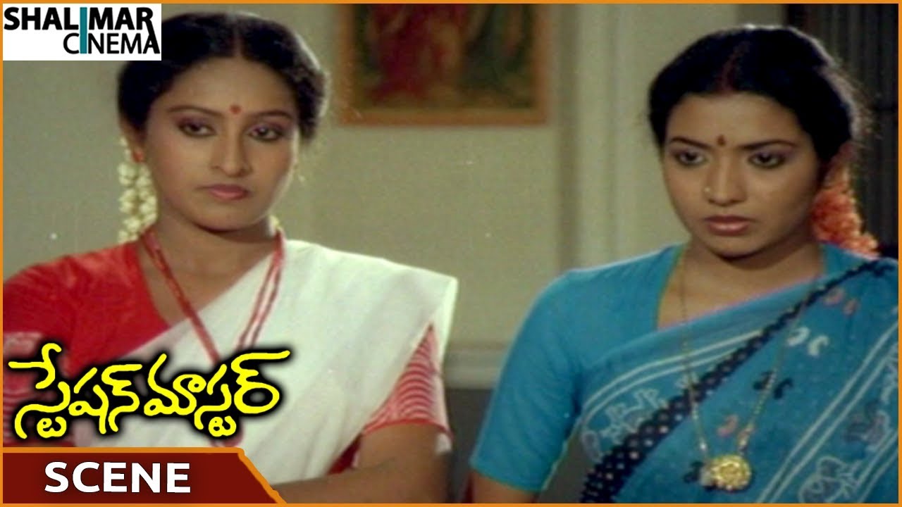 Station Master Movie || Ashwini Destroys Wedding Gestures For Jeevitha || Rajasekhar, Jeevitha