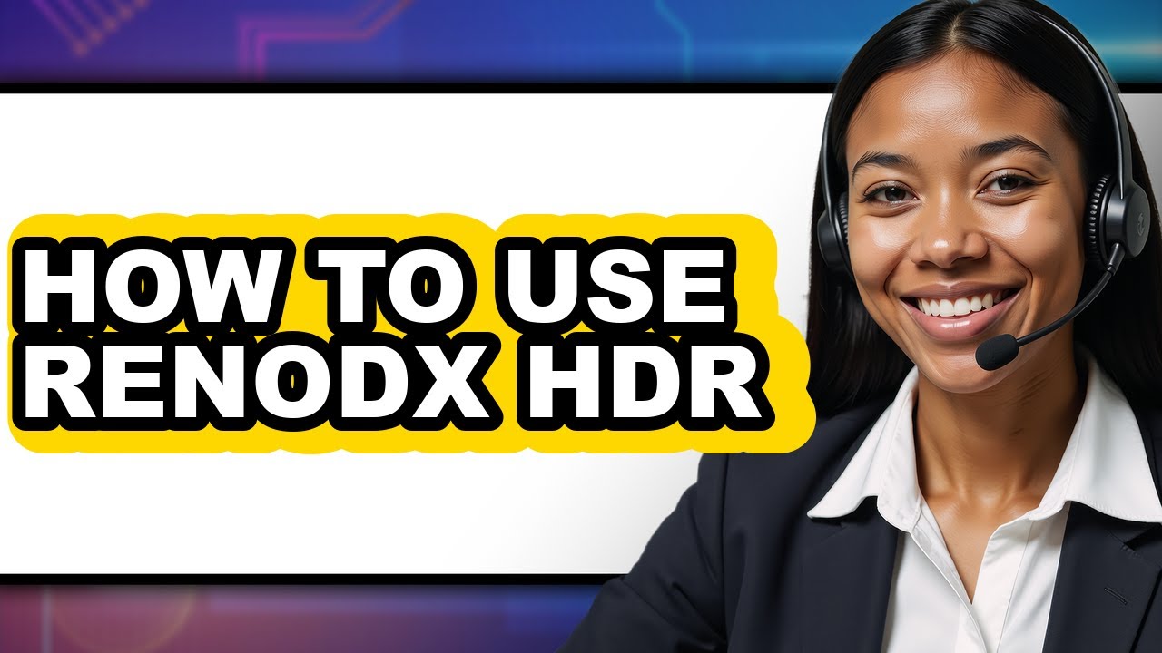 How to Use Renodx Hdr (updated)