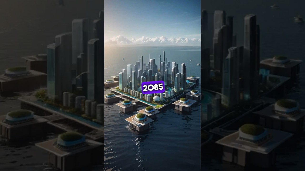 🌉 2085: Floating Cities #ai #future