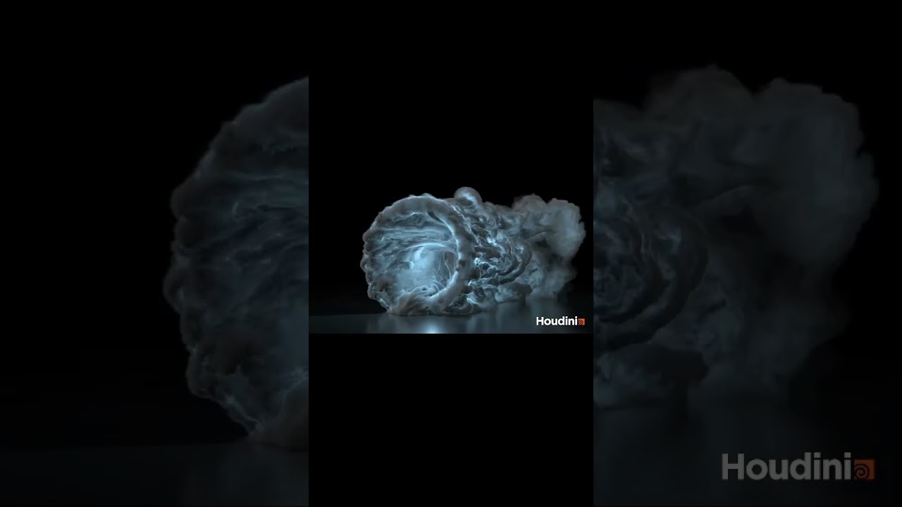 Thanos Portal Special Effects in Houdini #shorts