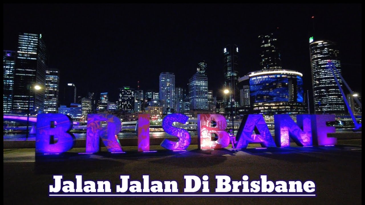 Jalan Jalan Di Brisbane ( Anzac Square - Brisbane Sign ) || 4K 🎥