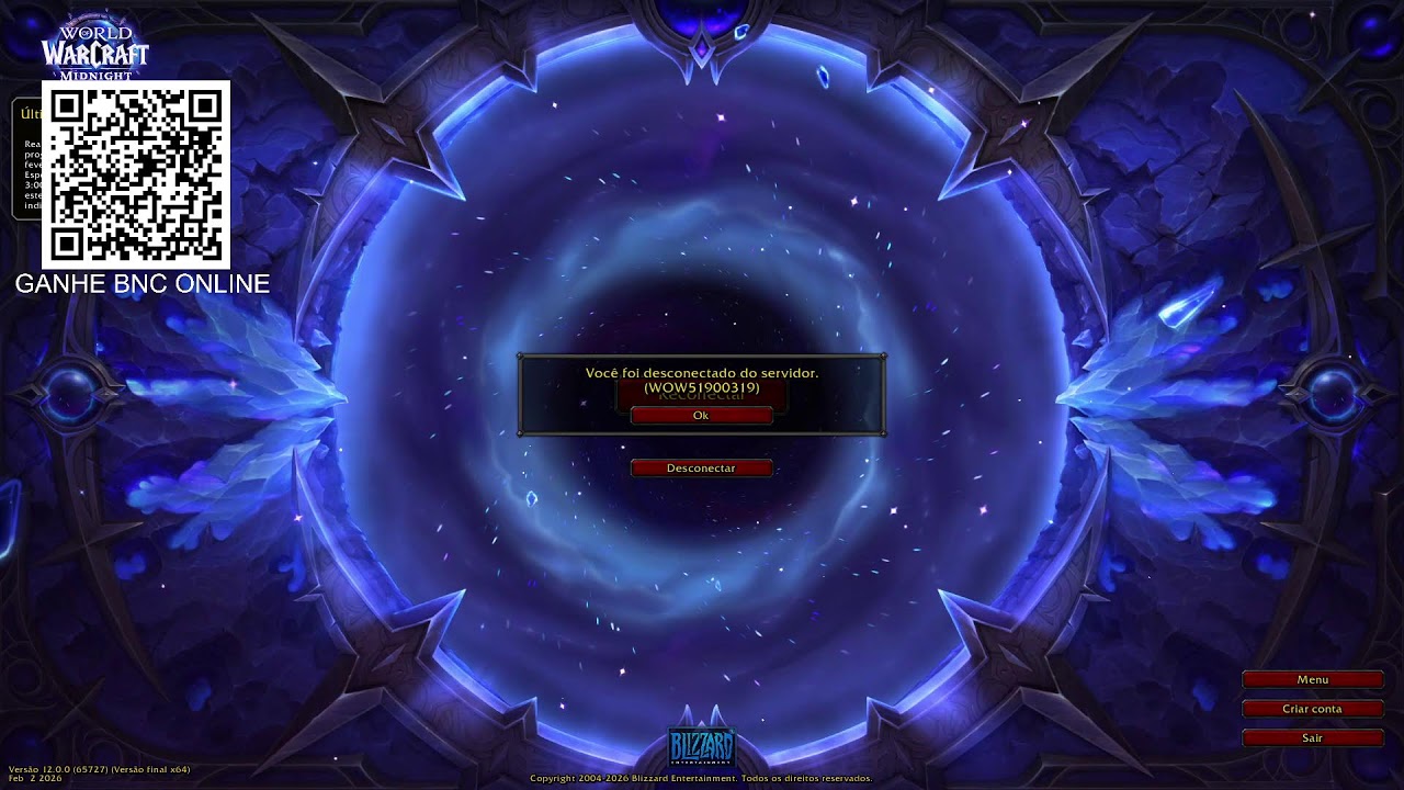🔴 AO VIVO – World of Warcraft (LEIA O QR CODE)