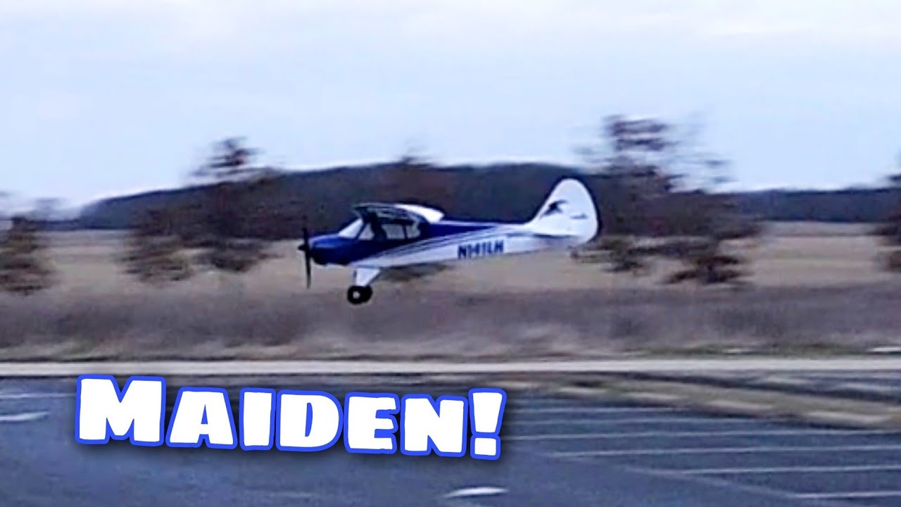 Maiden Flight of My New HobbyZone Sport Cub S 2 RTF!