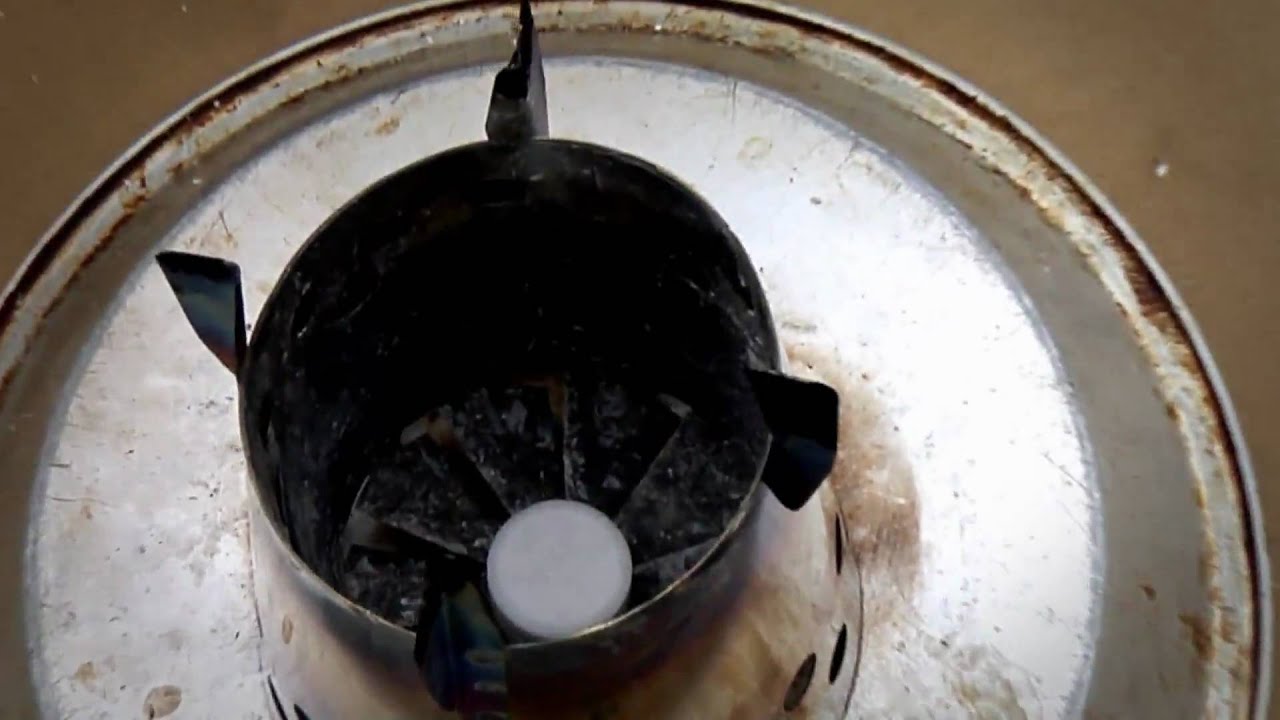 Bushcooker Lt Titanium Stove Burning Soild Fuel Tabs
