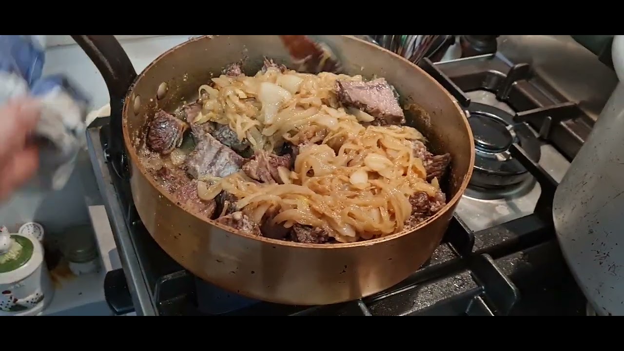 Daniel Lavergne présente le bœuf mironton