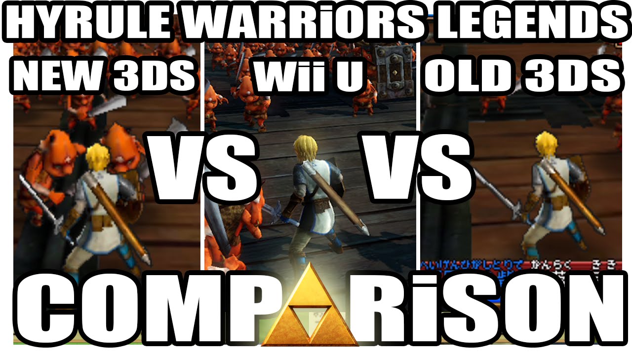 COMPARISON 3.0 / Hyrule Warriors Legends // 