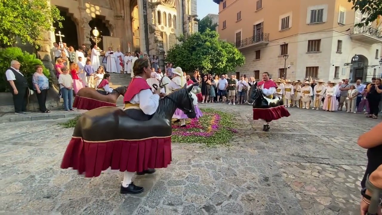 Ball dels Cavallets. Corpus Christi 2025.  Estol de Tramuntana.  22/juny/2025