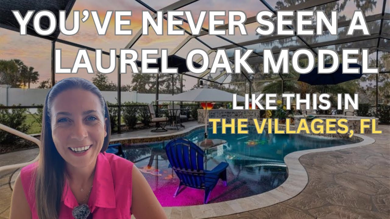 You’ve NEVER Seen a Laurel Oak Like This in The Villages, FL. $1M+ Home Tour!