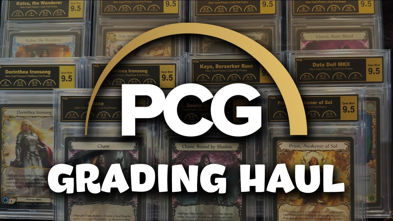 The Good, The Bad, And The Ugly Of Graded Flesh And Blood Slabs 😻😾🙀 (PCG Collection Reveal)!!!