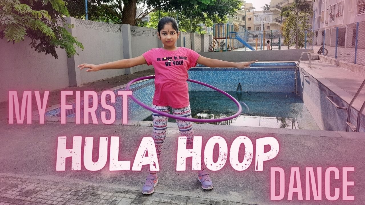 MY FIRST HULA HOOP DANCE | Hula hoop dance for beginners | TOCA TOCA SONG | FLY PROJECT