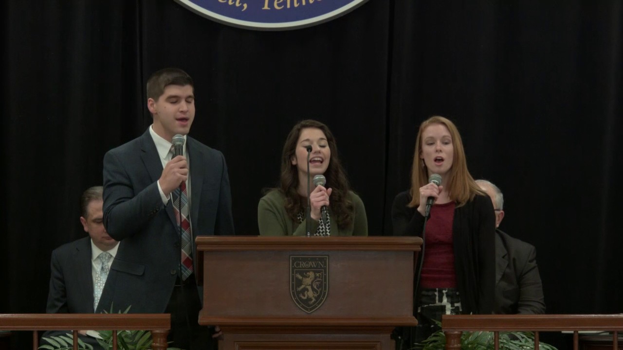 May the Lord Find Us Faithful given by Mixed Trio