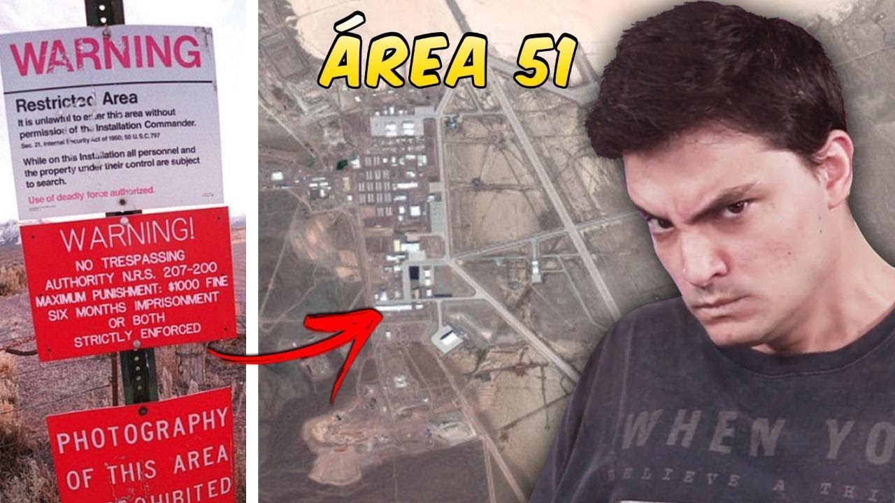 A verdade da &Aacute;rea 51! Mist&eacute;rios da humanidade... [+10]