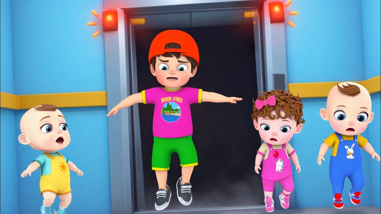 Lagu Keselamatan Lift | Jangan Melompat di dalam Lift ya! | CocoBerry