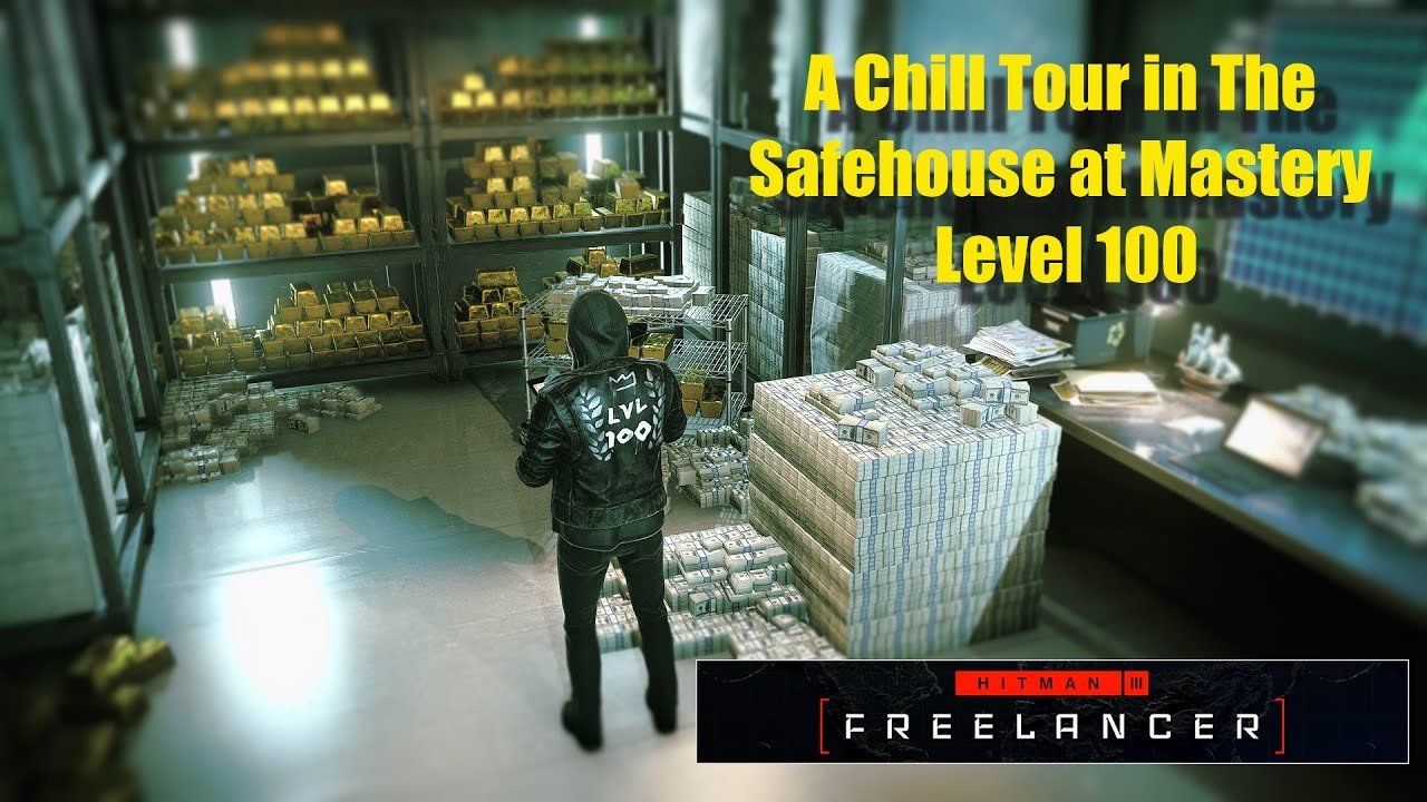 HITMAN 3 - Freelancer -World of Assassination - A Chill Safehouse Tour at Mastery Level 100