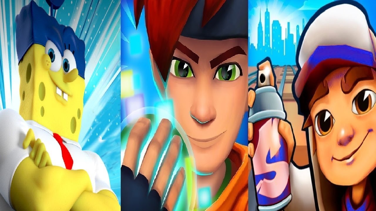 Subway Surfers Seattle VS MetroLand VS SpongeBob: Sponge on the Run Game (Android & iOS) Gameplay HD
