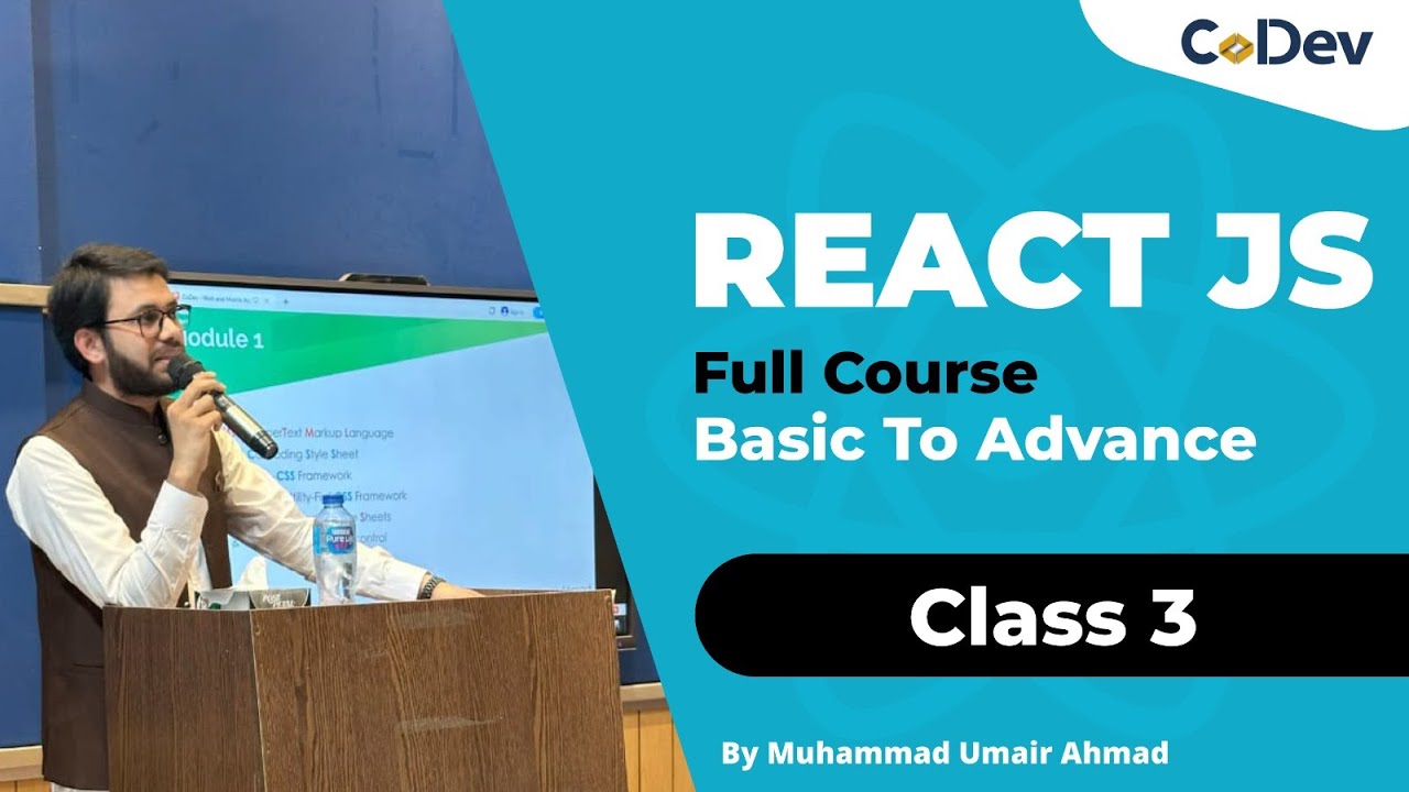 23 - React Class 3 | Project Setup, Folder Structure, Routing, Bootstrap SCSS & AntD Theme | CoDev