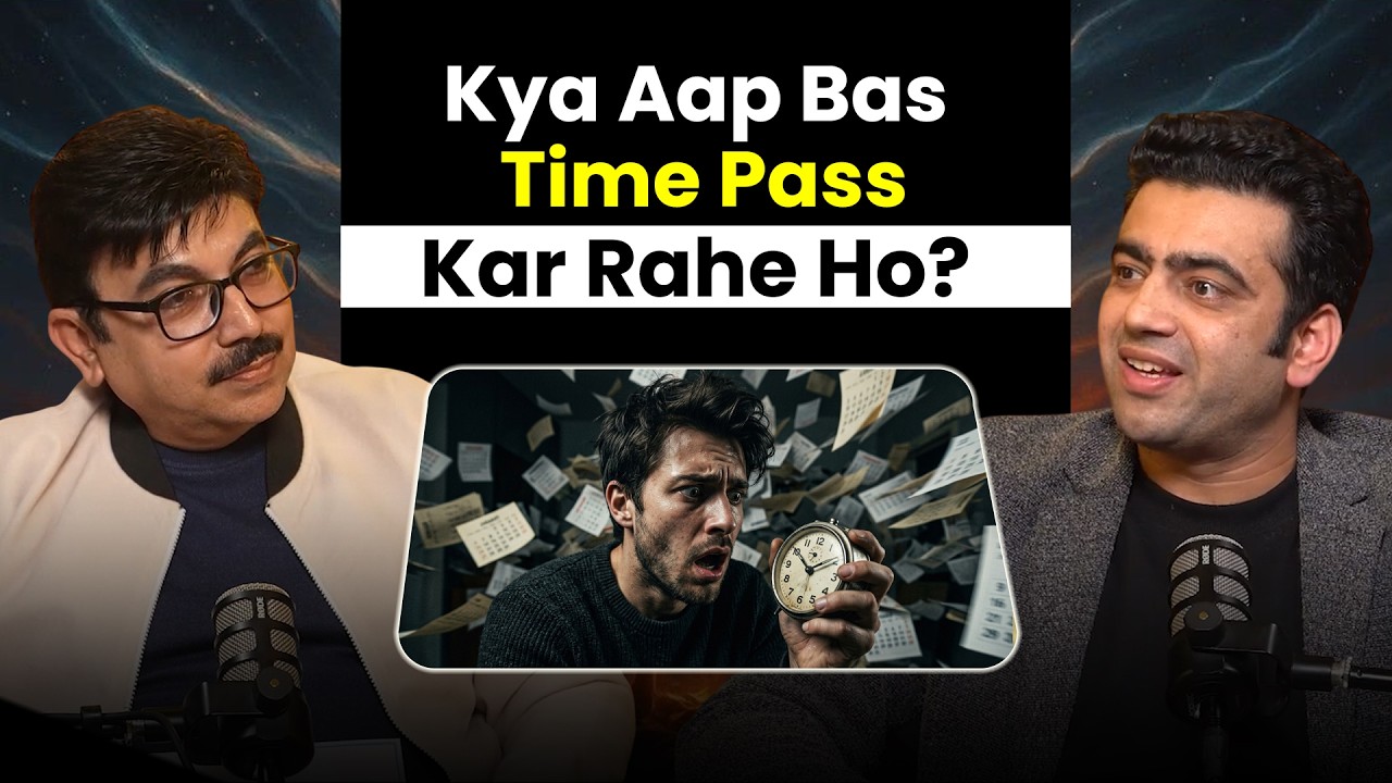 Are You Just Passing Time in Life? | Wake Up and Start Building Your Future | @somanshugaur