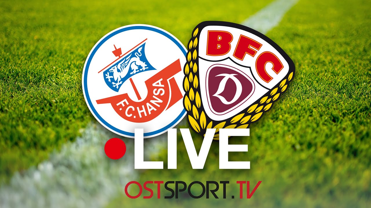 LIVE! FC Hansa Rostock II vs. BFC Dynamo | Regionalliga Nordost | SP31