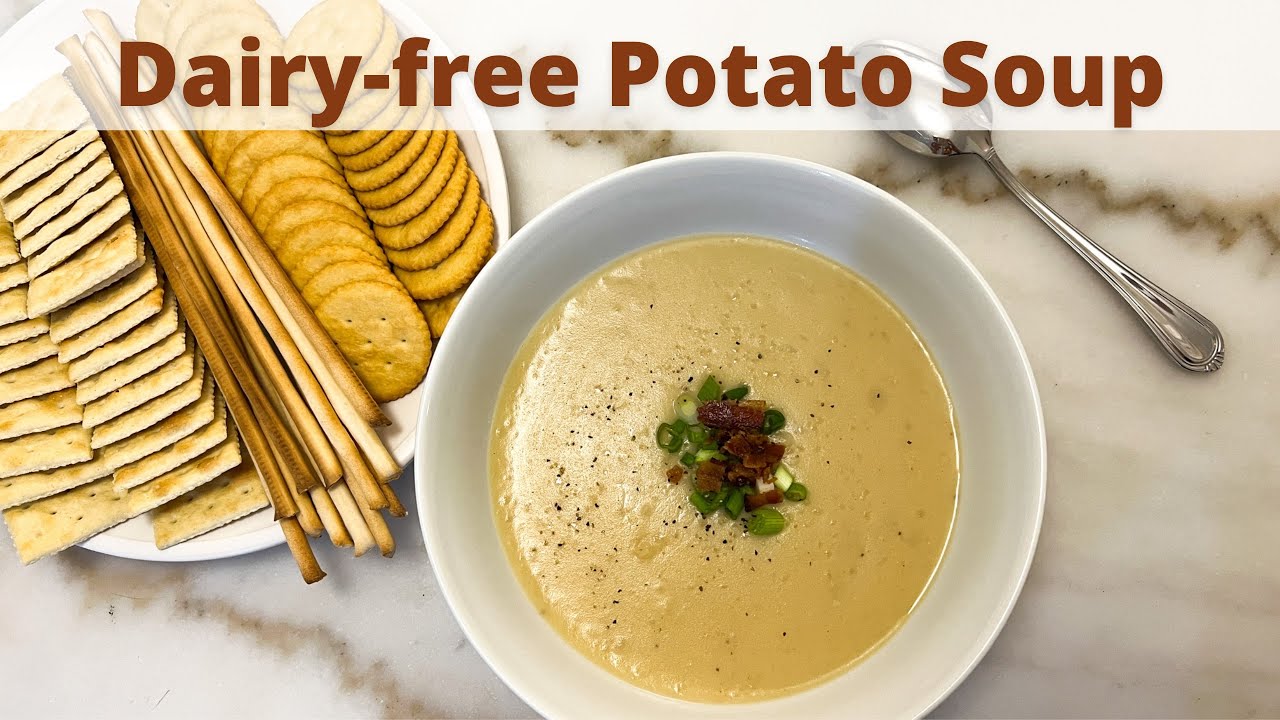 Dairy-free Potato Soup | Rich, Creamy, And Dairy-free!